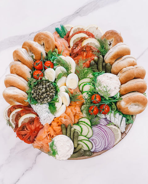 Lox + Salmon Board