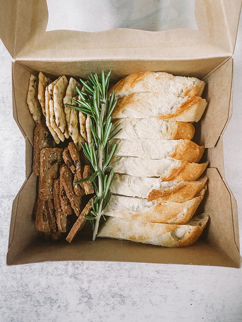 Gluten-Free Crackers + Baguette (SM)