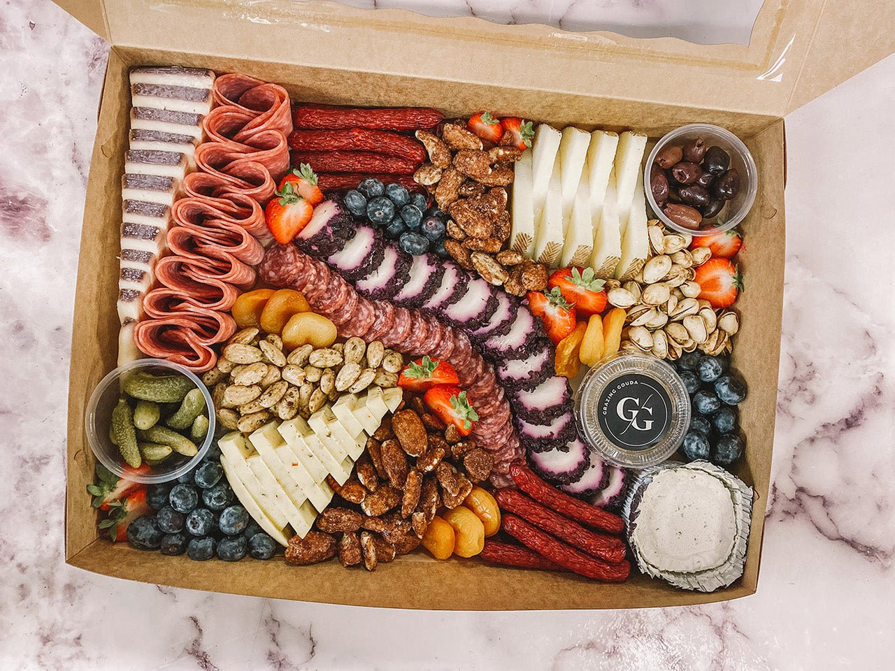 Classic Charcuterie Grazing Gouda Custom Charcuterie